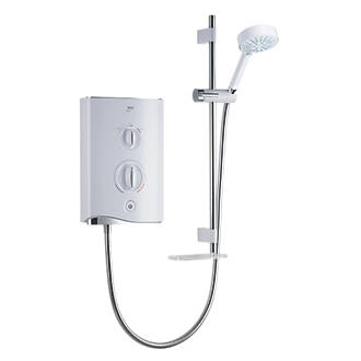 Image of Mira Sport White / Chrome 9.8kW Manual Electric Shower 