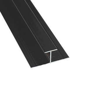 Image of Splashwall H-Joint Black 2420 x 11mm 