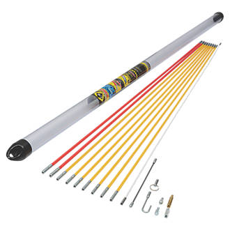 Image of C.K MightyRod Pro Cable Rod Standard Set 10m 17 Pieces 