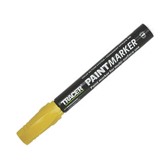 Image of TRACER Thick Tip Yellow Permanent Marker 