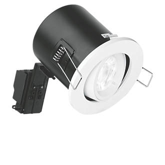 Image of Enlite EFD Adjustable Fire Rated LED Downlight White 5W 500lm 