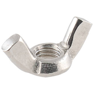 Image of Easyfix A2 Stainless Steel Wing Nuts M8 10 Pack 