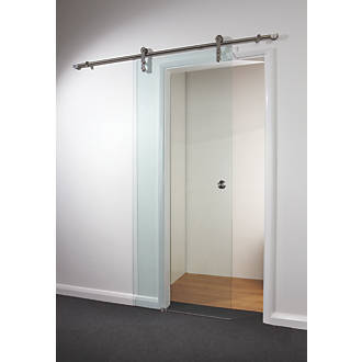 Image of Spacepro Clear Internal Sliding Glass Door Kit 2080mm x 840mm 