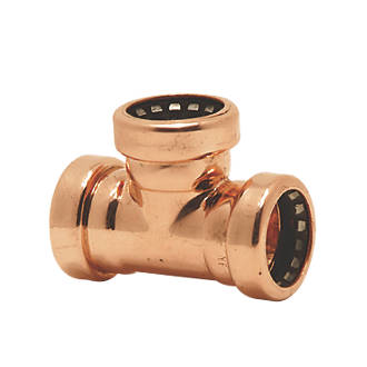 Image of Tectite Sprint Copper Push-Fit Equal Tee 28mm 