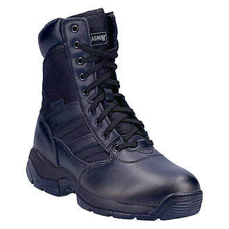Image of Magnum Panther Lace & Zip Non Safety Boots Black Size 6 