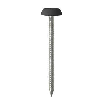 Image of Timco Polymer-Headed Nails Black Head A4 Stainless Steel Shank 2.1mm x 50mm 100 Pack 
