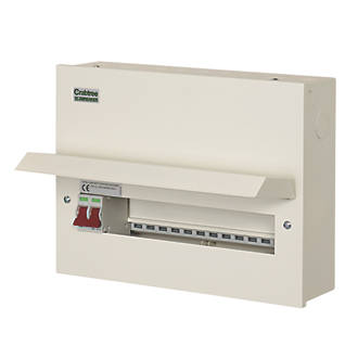 Image of Crabtree Starbreaker 15-Module 13-Way Part-Populated Main Switch Consumer Unit 