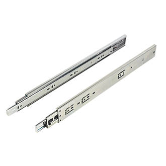 Image of Soft-Close Ball Bearing Drawer Runners 450mm 2 Pack 