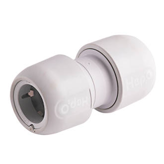 Image of Hep2O Plastic Push-Fit Equal Coupler 22mm 