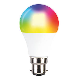 Image of TCP BC A60 RGB & White LED Smart Light Bulb 9W 806lm 