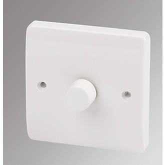 Image of MK Logic Plus 1-Gang 2-Way Dimmer Switch White 