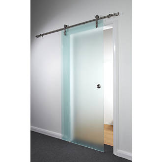 Image of Spacepro Opaque Internal Sliding Glass Door Kit 2080mm x 840mm 