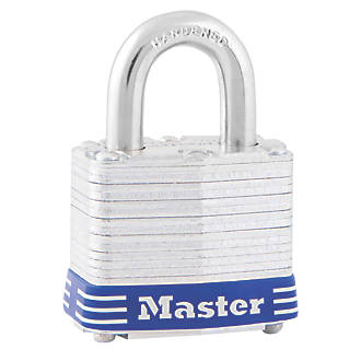 Image of Master Lock 3EURD Laminated Steel Water-Resistant Padlock 40mm 