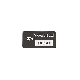 Image of Asset Protect Asset Tags Black 19mm x 51mm 100 Pack 