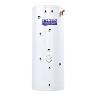 Image of RM Cylinders Stelflow Indirect Unvented Twin Coil Short Hot Water Cylinder 300Ltr 3kW 
