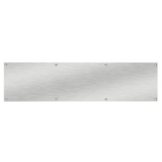Image of Eurospec Door Kick Plate Satin Stainless Steel 615 x 150mm 