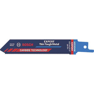 Image of Bosch Expert S522EHM Sheet Stainless Steel Reciprocating Saw Blade 115mm 