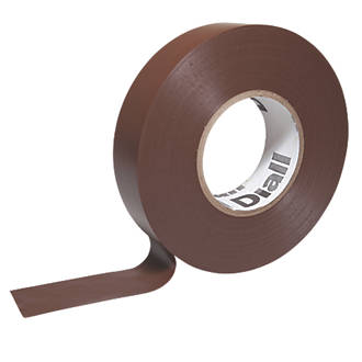 Image of Diall 510 Insulating Tape Brown 33m x 19mm 