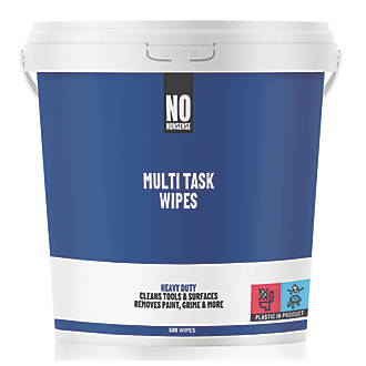 Image of No Nonsense Multi-Surface Wipes White 500 Pack 