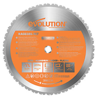 Image of Evolution Multi-Material Saw Blade 355mm x 25.4mm 36T 
