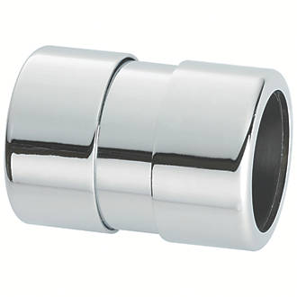 Image of McAlpine Compression Straight Connector Chrome 42mm x 42mm 