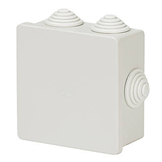 Image of Vimark 6-Entry Square Junction Box with Knockouts 88mm x 45mm x 88mm 