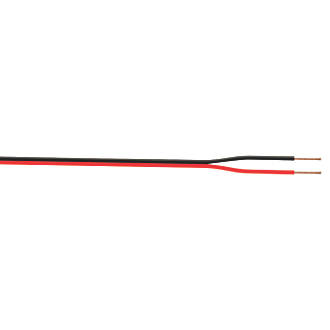 Image of Time Black/Red 24 Strand Speaker Cable 50m Drum 