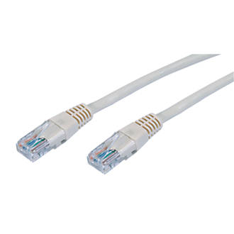 Image of Philex Grey Unshielded RJ45 Cat 5e Ethernet Cable 5m 