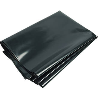 Image of Capital Valley Plastics Ltd Damp-Proof Membrane Black 1000ga 3 x 4m 