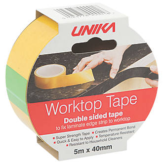 Image of Unika PVC Adhesive Worktop Tape 40mm x 5m 