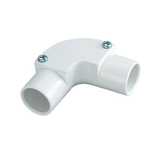Image of Tower White Inspection Elbow 20mm 