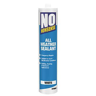 Image of No Nonsense All-Weather Sealant White 310ml 