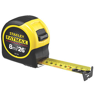 Image of Stanley FatMax 8m Tape Measure 