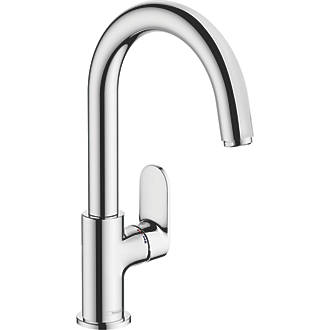 Image of Hansgrohe Vernis Blend 200 Basin Mixer with Swivel Spout Chrome 