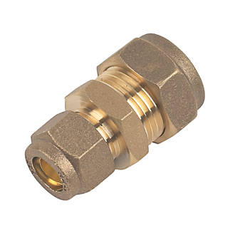 Image of Flomasta Compression Reducing Coupler 15mm x 10mm 