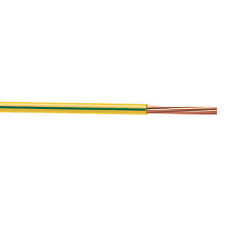 Image of Time 6491X Green/Yellow 1-Core 16mmÂ² Conduit Cable 50m Drum 