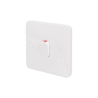 Image of Schneider Electric Lisse 20AX 1-Gang DP Control Switch White with LED 