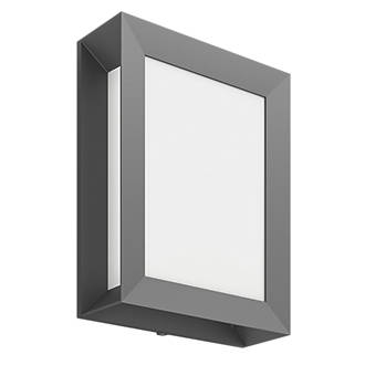 Image of Philips Karp Outdoor LED Wall Light Anthracite 6W 600lm 