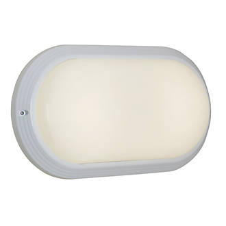 Image of 4lite Outdoor Oval LED CCT Bulkhead White 17W 800lm 