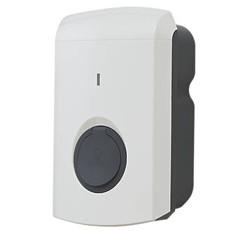 Image of Hive Alfen Eve Single S-Line 1 Port 7.4kW Mode 3 Type 2 Socket Untethered EV Charger White 