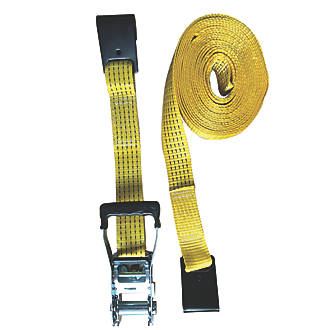 Image of Smith & Locke Ratchet Tie-Down with Flat Hook 8m x 50mm 