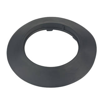 Image of Worcester Bosch 87161112120 160mm Black Flue Wall Seal 
