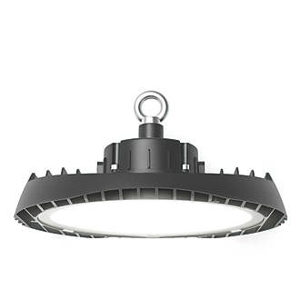 Image of 4lite Maintained Emergency LED Highbay With Microwave Sensor Black 200W 26,000lm 