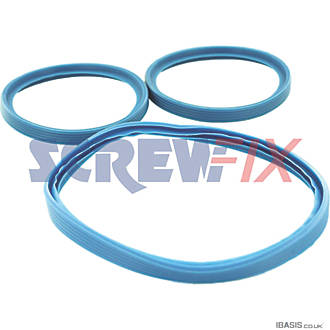 Image of Baxi 244758 Flue Elbow Sealing Ring Kit 