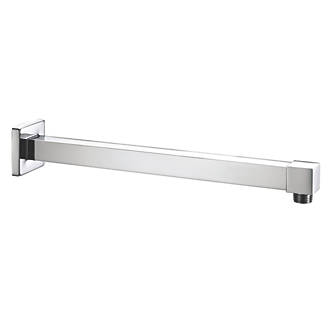 Image of Bristan Wall-Fed Square Shower Arm Chrome 330mm x 60mm 