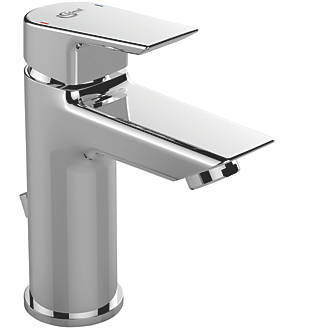 Image of Ideal Standard Tesi Basin Mono Mixer Bathroom Tap with Pop-Up Waste Chrome 