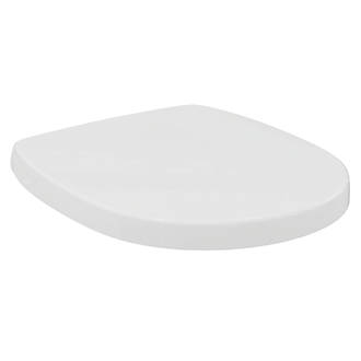 Image of Ideal Standard Concept Freedom Standard Closing Toilet Seat & Cover Duraplast White 