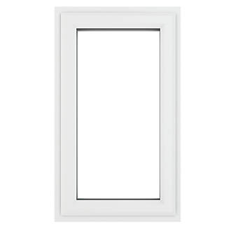 Image of Crystal Left-Hand Opening Clear Triple-Glazed Casement White uPVC Window 610mm x 1190mm 