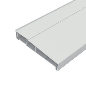 Image of Crystal uPVC Window Sill White 1000mm x 180mm 