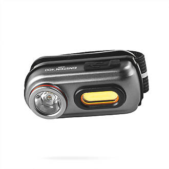 Image of Nebo Einstein 400 Rechargeable LED Headlamp Graphite 250lm 
